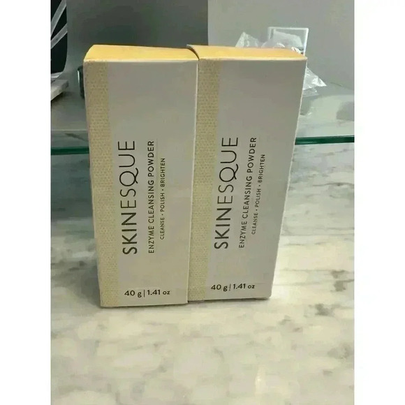 SKINESQUE Enzyme Cleansing Powder Polish Brighten 1.41 oz (40 g) -Pack of 2 - Picture 1 of 6